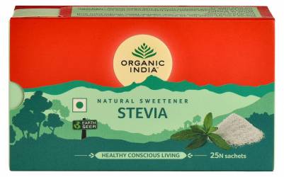 Stevia - indulcitor natural fara zahar 25 plicuri - Organic India