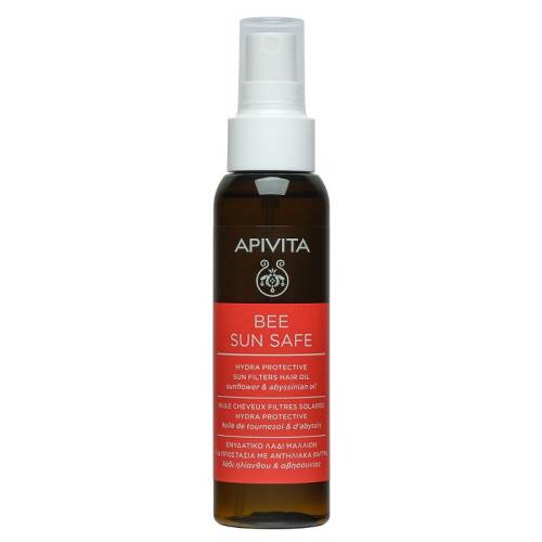 Apivita Sun ulei protector cu filtre UV pentru par 100 ml