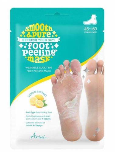 Sosete exfoliante pentru talpi Pure Foot Peeling Mask 34g - Ariul