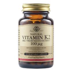 Vitamina K2 100 ug, 50 capsule, Solgar
