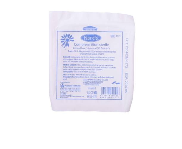 Comprese sterile 27 cm X 27cm 1 buc