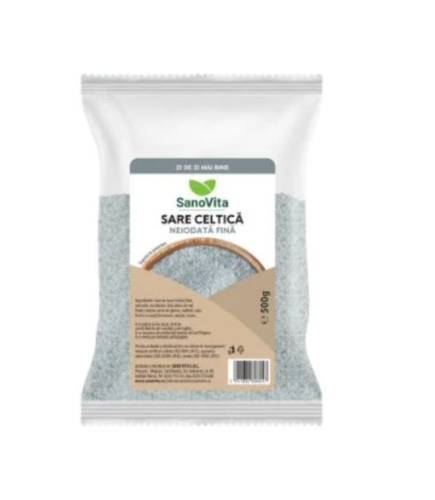 Sare celtica neiodata fina 500 g