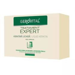 Keratina Lichidă Tratament Expert – Gerovital, 10 fiole x 10 ml