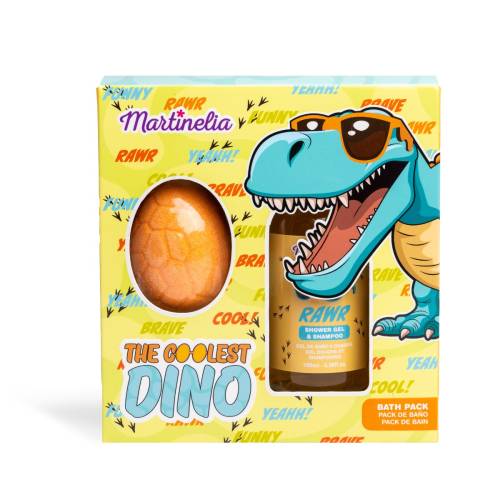 Set pentru baie The Coolest Dino Bath Time Adventure, Martinelia