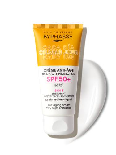 Crema antirid cu SPF50+, 50ml, Byphasse