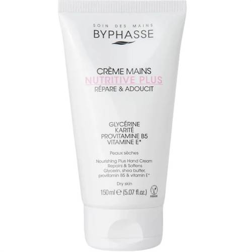 Crema pentru maini hranitoare Nutritive Plus, 150ml, Byphasse