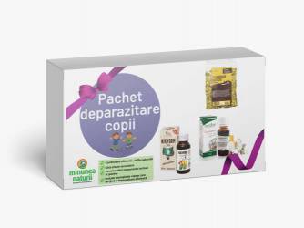Schema de tratament antiparazitar IV - pentru copii