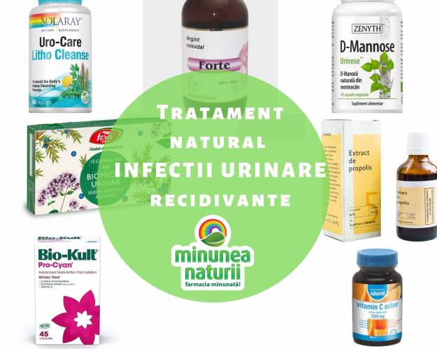 Tratament natural INFECTII URINARE recidivante