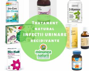 Tratament natural INFECTII URINARE recidivante