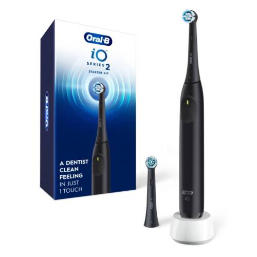 Periuta de dinti electrica neagra iO2, Oral-B