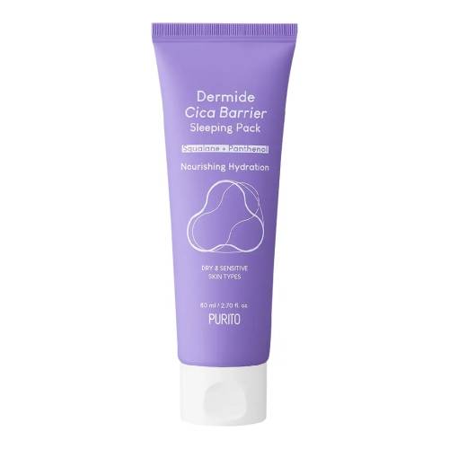 Crema de fata pentru noapte Dermide Cica, 100 ml, Purito