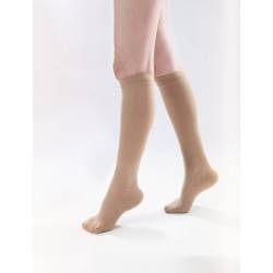 Rayat ciorapi compresivi 18-21, pana la genunchi, clasa1 , varf inchis , bej 2/S Vital Logistic