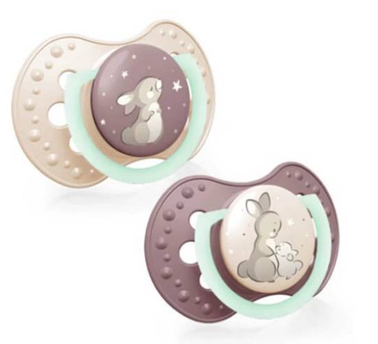 Lovi 22/916 suzeta silicon dynamic night&day fata 18 luni +