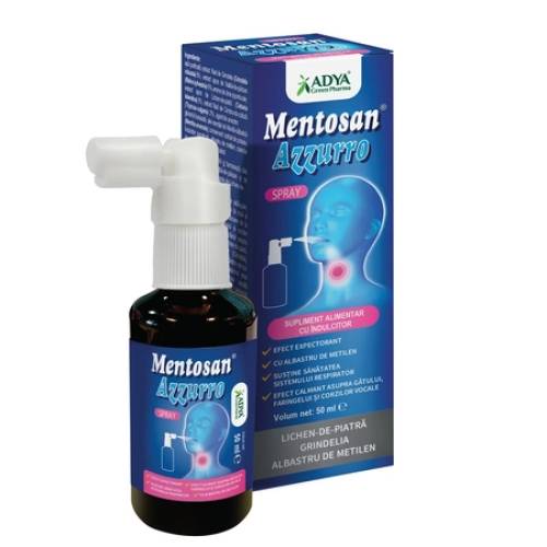 Mentosan azzurro spray X 50ml fl. Adya