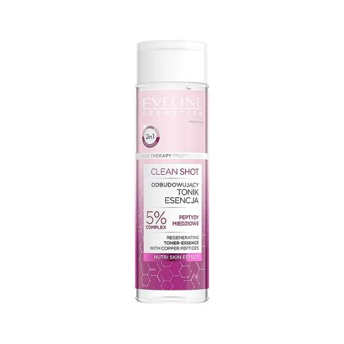Clean shot toner esenta regenerant, 200ml, Eveline Cosmetics
