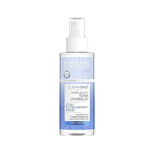 Clean shot toner-hydrolate hidratant, 150ml, Eveline Cosmetics