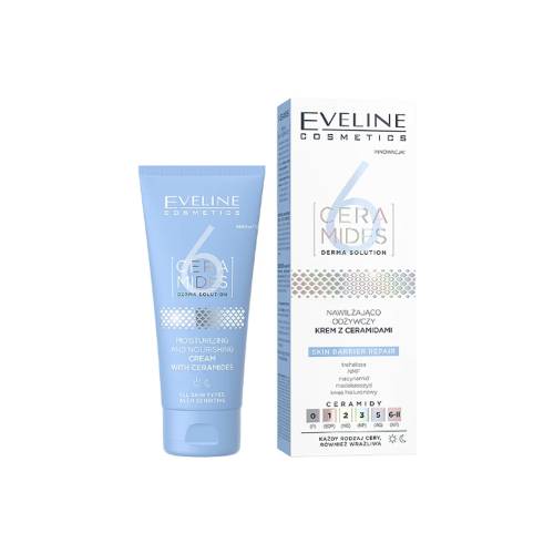 Crema pentru fata hidratanta si hranitoare cu 6 ceramide, 50ml, Eveline Cosmetics