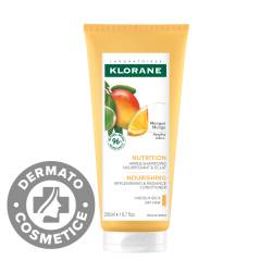 Balsam hranitor cu unt de mango pentru par uscat, 200ml, Klorane