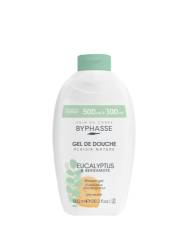 Gel de dus cu eucalipt si bergamota Plaisir Nature, 600ml, Byphasse