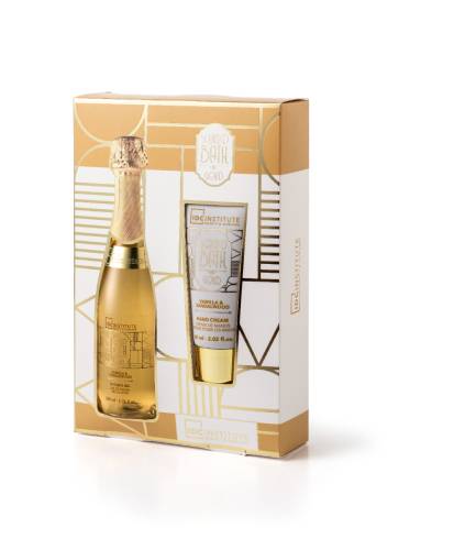 Set de baie Complete Care Scented Gold, 2 piese, IDC Institute
