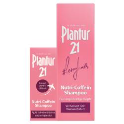 Sampon Energizant Nutri-Caffeine Plantur 21 200 ml + Sampon Energizant Nutri-Caffeine Plantur 21 50 ml, Plantur