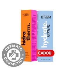 Pachet Crema hidratanta Hidra-Therm 50ml + Ser cu acid hialuronic Hydrate 30ml, Synergy Therm