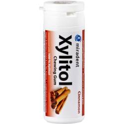 Miradent Xylitol Kaugummi Zimt 30 St