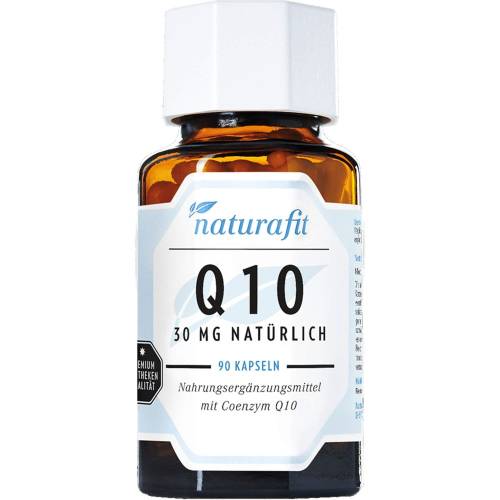 Naturafit Q10 30 mg Kapseln 90 St