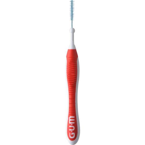 Gum Trav-Ler 0,8mm Kerze rot Interdental+6Kappen 6 St