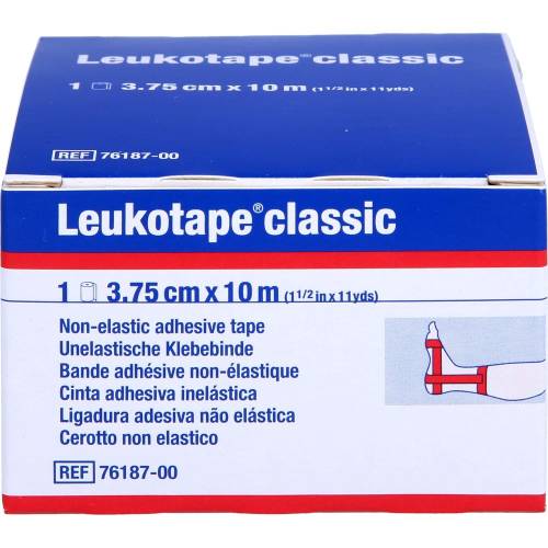 Leukotape Classic 3,75 cmx10 m rot 1 St