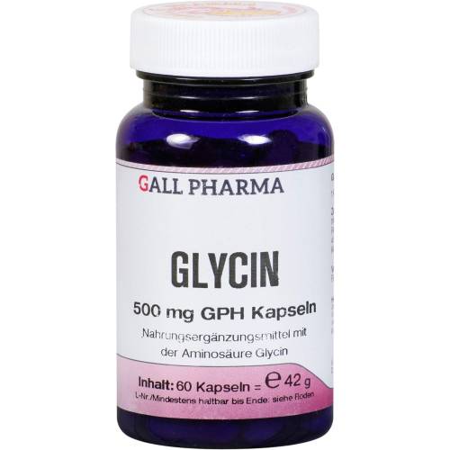 Glycin 500 mg Gph Kapseln 60 St