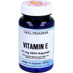 Vitamin E 15 mg Gph Kapseln 30 St