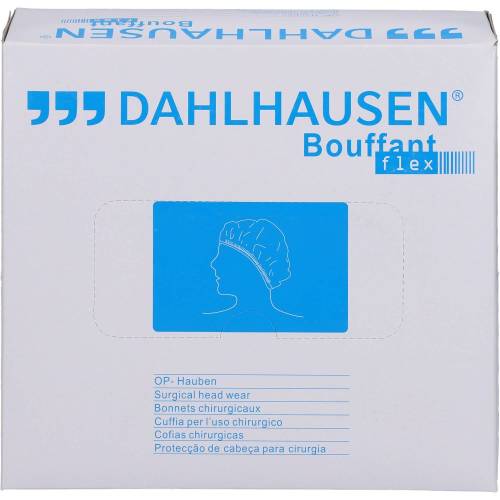 Op-Haube Bouffant Flex weiß 100 St