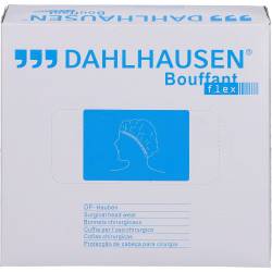 Op-Haube Bouffant Flex weiß 100 St
