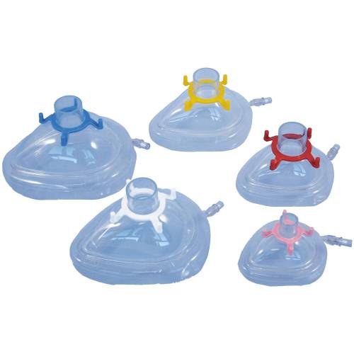 Beatmungsmaske Einmal mit Ventil Gr.4 1 St