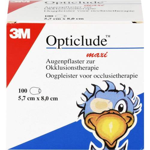 Opticlude maxi 5,7x8 cm 1539/100 100 St
