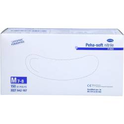 Peha-Soft nitrile fino Unt.Hands.unsteril pf M 150 St