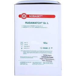 Augen-Uhrglasverband Gr.L 10 St