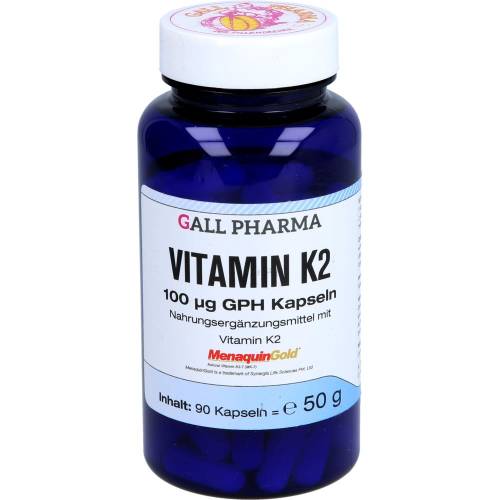 Vitamin K2 100 µg Gph Kapseln 90 St