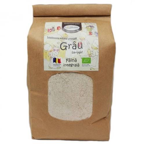 Faina integrala de Grau, eco-bio, 1 kg, Biofarmland