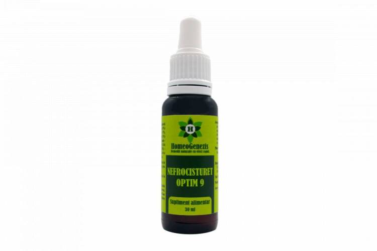 Nefrocisturet Optim 9, 30ml, Homeogenezis
