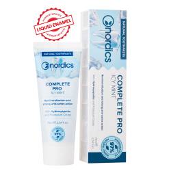 Pasta de dinti cu menta, fara fluor - Complete Pro, 75 ml Nordics