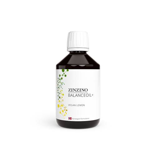 BalanceOil+ Vegan - Omega-3 vegetal din alge marine - Lemon, 300 ml, Zinzino