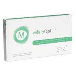 Mielo Optic, sustine buna functionare a nervului optic, 10 fiole, NaturPharma