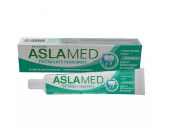 ASLAMED - PASTA DINTI TRATAMENTE HOMEOPATE, cu fluor - 75ml, Farmec