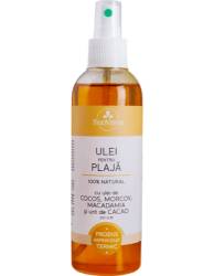 Ulei pentru plaja cu ulei de Cocos, Morcov, Macadamia si Cacao 200ml, TrioVerde