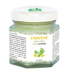 Unguent pentru calcaie cu fisuri profunde, 45 ml, Bios Mineral Plant