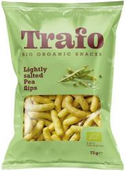 Pufuleti din mazare putin sarati, eco-bio, 75g Trafo