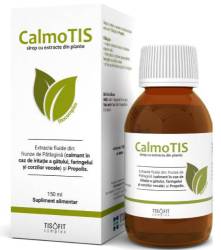 SIROP CALMOTIS CU FRUNZE DE PATLAGINA Si PROPOLIS 150ML - TIS FARMACEUTIC