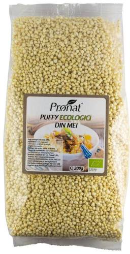 Puffy din mei - eco-bio 200g (mei expandat natur) - Pronat